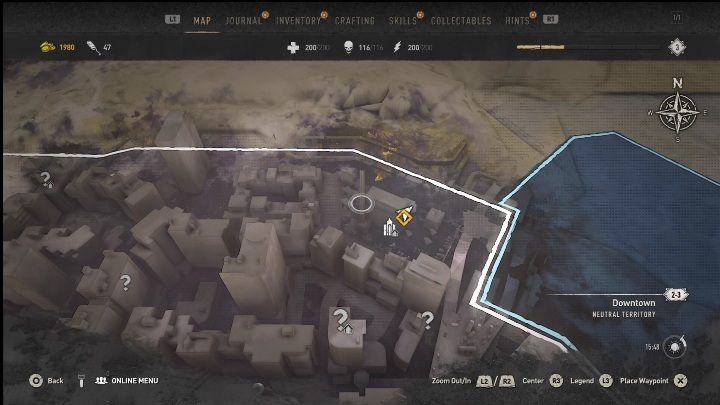 Ważne miejsca w okolicy: Anomalia GRE C-A-79 - Dying Light 2: Inhibitory (Downtown) - lista wszystkich - Dying Light 2 - poradnik do gry