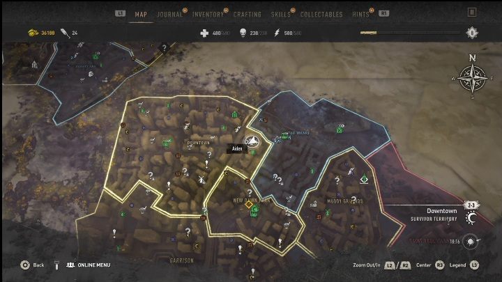 15 - Dying Light 2: Inhibitory (Downtown) - lista wszystkich - Dying Light 2 - poradnik do gry