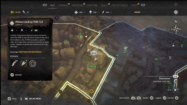 16 - Dying Light 2: Inhibitory (Downtown) - lista wszystkich - Dying Light 2 - poradnik do gry