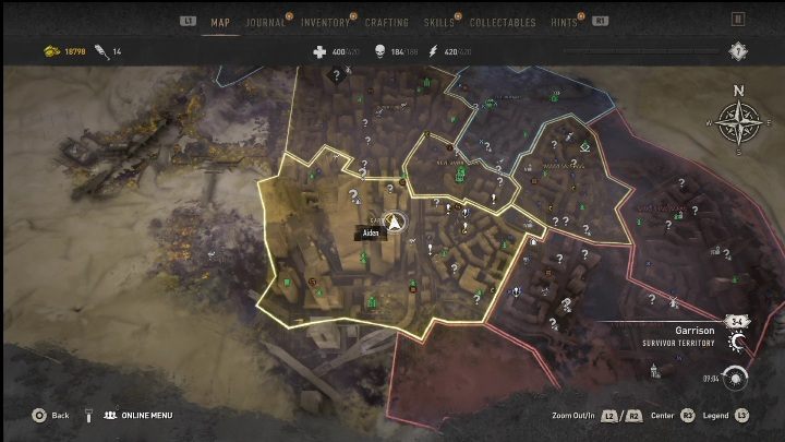 13 - Dying Light 2: Inhibitory (Garrison) - lista wszystkich - Dying Light 2 - poradnik do gry