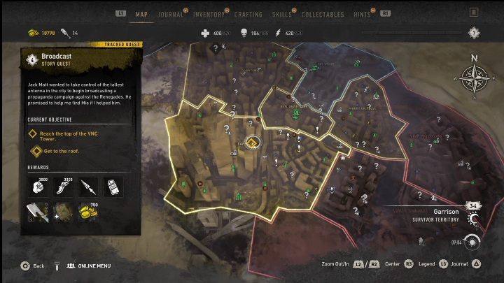 14 - Dying Light 2: Inhibitory (Garrison) - lista wszystkich - Dying Light 2 - poradnik do gry