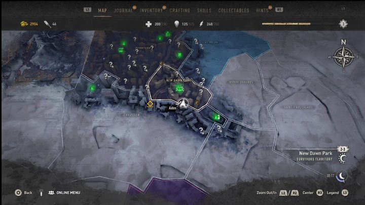 1 - Dying Light 2: Inhibitory (New Dawn Park) - lista wszystkich - Dying Light 2 - poradnik do gry