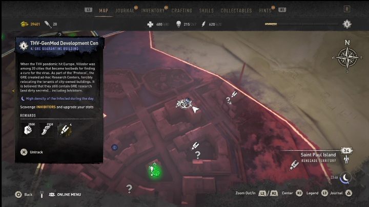 2 - Dying Light 2: Inhibitory (Saint Paul Island) - lista wszystkich - Dying Light 2 - poradnik do gry