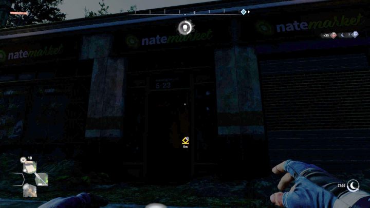 Ukucnijcie i wejdźcie do sklepu przy zachodniej granicy Houndfueld - Dying Light 2: Żywiciel rodziny - solucja, opis przejścia - Dying Light 2 - poradnik do gry