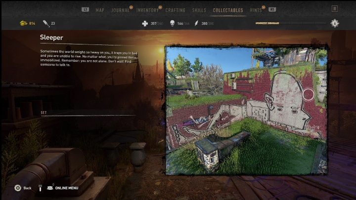 To graffiti znajdziecie w północno zachodniej części Quarry End - Dying Light 2: Graffiti (Quarry End) - lista wszystkich - Dying Light 2 - poradnik do gry