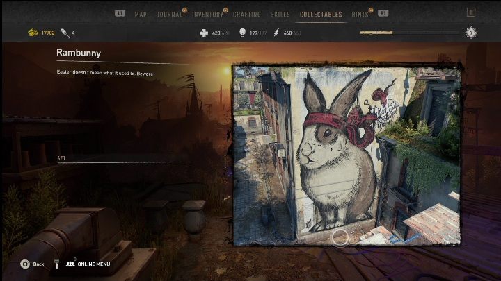 Na to graffiti natkniecie się podróżując po zachodniej części Quarry End - Dying Light 2: Graffiti (Quarry End) - lista wszystkich - Dying Light 2 - poradnik do gry