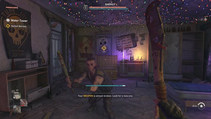 Po chwili w mieszkaniu pojawi się Barney i dojdzie do walki - Dying Light 2: Której frakcji przekazać wieżę? Wieża ciśnień - Dying Light 2 - poradnik do gry