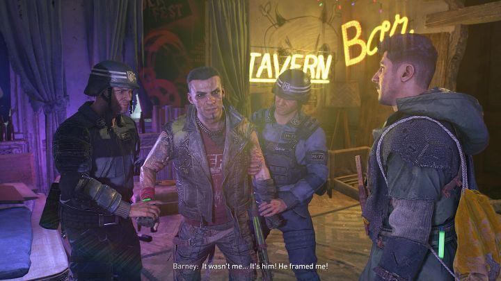 Gdy zdrowie przeciwnika spadnie do około 1/3, na miejscu pojawi się Aitor, Hakon i kilku Strażników - Dying Light 2: Której frakcji przekazać wieżę? Wieża ciśnień - Dying Light 2 - poradnik do gry