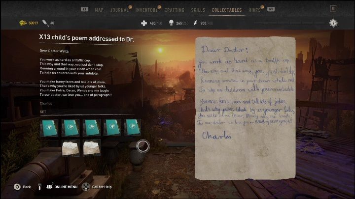 Zaraz po wejściu do sali operacyjnej czeka was retrospekcja, a następnie rozmowa z Lawan - Dying Light 2: Pamiątki (Pustkowia) - lista wszystkich - Dying Light 2 - poradnik do gry