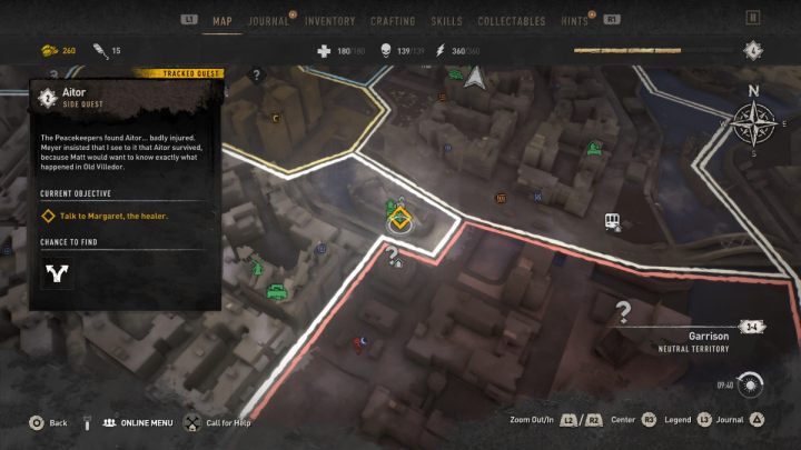 Idźcie do obozu Ocaleńców w dzielnicy Garrison - Dying Light 2: Aitor - solucja, opis przejścia - Dying Light 2 - poradnik do gry