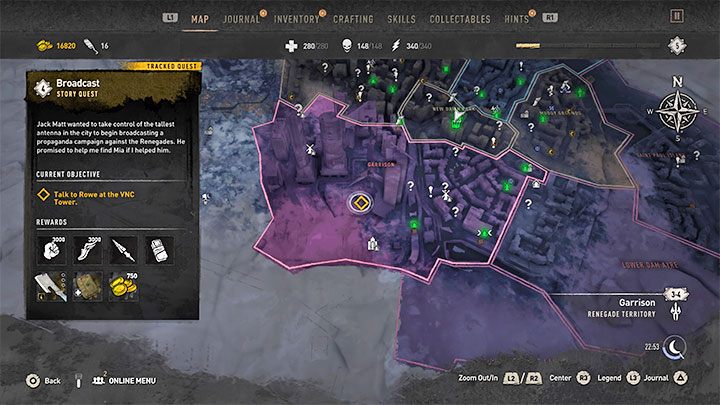 Prędzej czy później musicie wyruszyć do wieżowca VNC znajdującego się w dzielnicy Garrison - Dying Light 2: Audycja - solucja, opis przejścia - Dying Light 2 - poradnik do gry