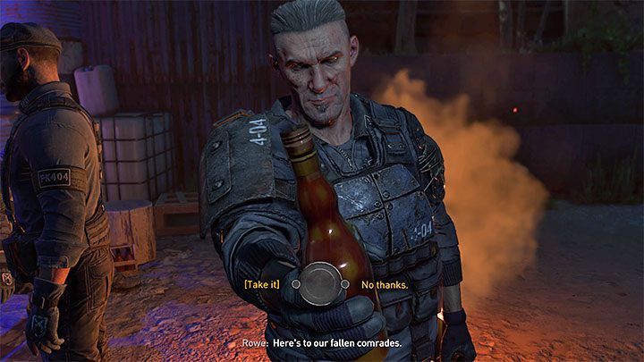 To prosty cel misji - podejdźcie do Stróżów Prawa i zainicjujcie rozmowę z nimi - Dying Light 2: Audycja - solucja, opis przejścia - Dying Light 2 - poradnik do gry