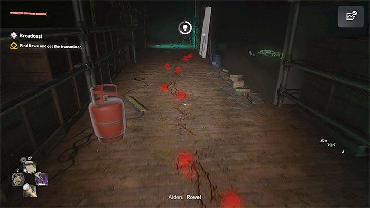 Rowea możecie odnaleźć zabarykadowanego w jednym z małych pomieszczeń niedaleko miejsca, w którym doszło do ataku potworów - Dying Light 2: Audycja - solucja, opis przejścia - Dying Light 2 - poradnik do gry