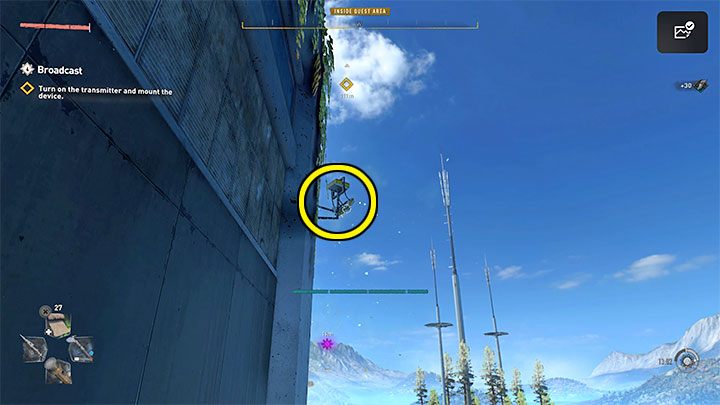 Kontynuujcie wspinaczkę umiejętnie używając haka - Dying Light 2: Audycja - solucja, opis przejścia - Dying Light 2 - poradnik do gry