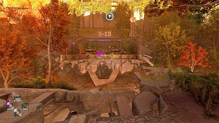 Wejście do X13 jest dobrze widoczne i pokazuje je obrazek - Dying Light 2: X13 - solucja, opis przejścia - Dying Light 2 - poradnik do gry