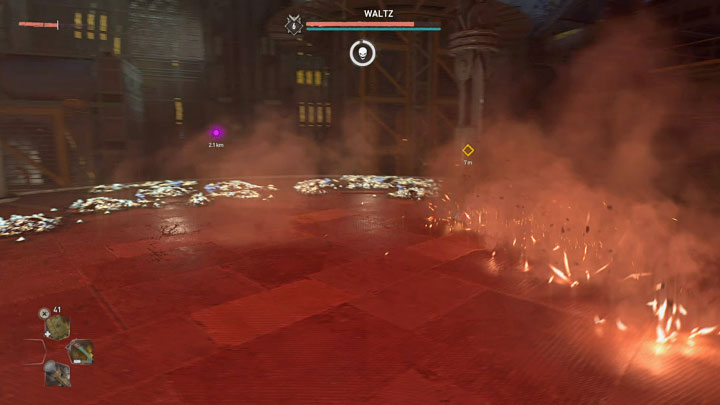 Trzeci główny typ ataków bossa to fale uderzeniowe, które biegną po ziemi w linii prostej - Dying Light 2: X13 - solucja, opis przejścia - Dying Light 2 - poradnik do gry