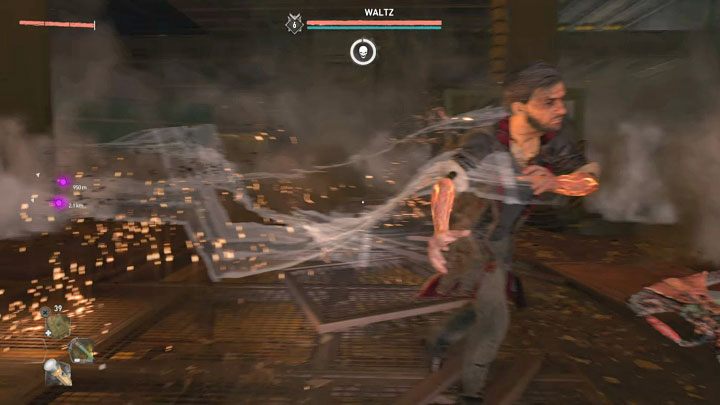 Waltz w drugiej części pojedynku będzie próbował ataków z zaskoczenia - są to szarże rozpoczynane w dużej odległości od bohatera - Dying Light 2: X13 - solucja, opis przejścia - Dying Light 2 - poradnik do gry