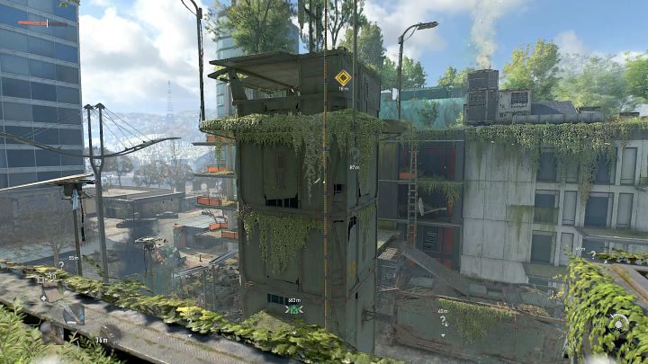 Weźcie rozbieg i przy pomocy liny wskoczcie na wieżę strażniczą i porozmawiajcie z Tobiasem - Dying Light 2 Zagubione światło - solucja, opis przejścia - Dying Light 2 - poradnik do gry