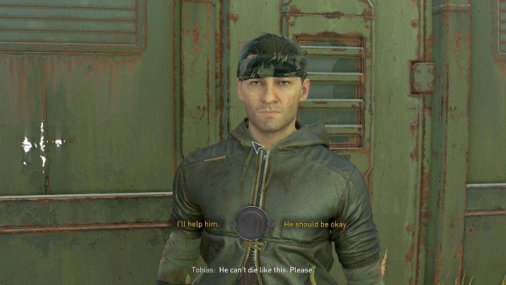 W trakcie rozmowy z Tobiasem dowiecie się, że Sebastian został ranny - Dying Light 2 Zagubione światło - solucja, opis przejścia - Dying Light 2 - poradnik do gry