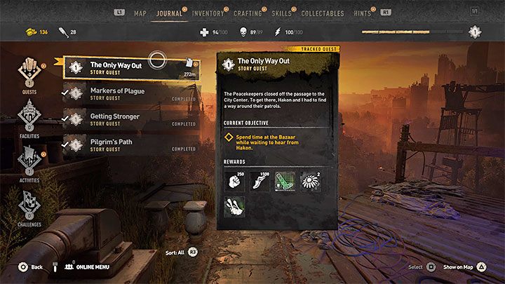 Jedyne wyjście to tytuł jednego z pierwszych głównych questów gry Dying Light 2 - Dying Light 2: Jedyne wyjście - kiedy zadzwoni Hakon? - Dying Light 2 - poradnik do gry