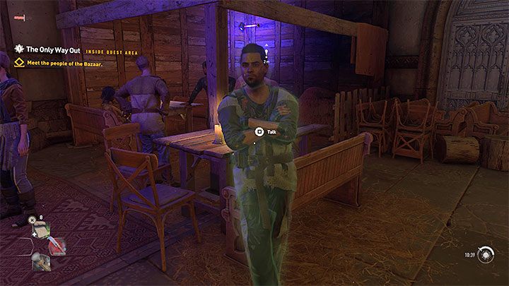 Carlos jest zleceniodawcą pobocznego questu Przebłysk geniuszu - Dying Light 2: Jedyne wyjście - kiedy zadzwoni Hakon? - Dying Light 2 - poradnik do gry