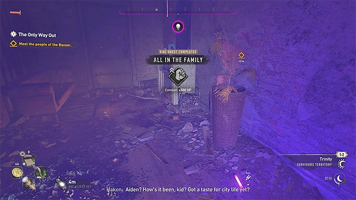 Jak już wspomnieliście, Waszym ostatecznym dążeniem jest popchnięcie questu do przodu dzięki skontaktowaniu się Hakona z Aidenem - Dying Light 2: Jedyne wyjście - kiedy zadzwoni Hakon? - Dying Light 2 - poradnik do gry