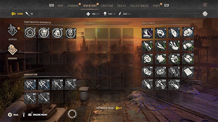 Z ograniczeniami inwentarza musicie też liczyć się w plecaku - Dying Light 2: Pełny inwentarz - jak opróżnić? - Dying Light 2 - poradnik do gry