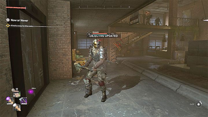 Po ponownym rozsunięciu drzwi na niższym piętrze napotkacie większą grupę renegatów - Dying Light 2: Teraz albo nigdy - solucja, opis przejścia - Dying Light 2 - poradnik do gry