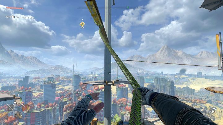 Przy pomocy kotwiczki przeskoczcie na platformę po przeciwnej stronie - Dying Light 2: Imperium - solucja, opis przejścia - Dying Light 2 - poradnik do gry