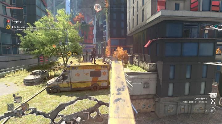 Ten etap zadania musicie wykonać na czas - nie zatrzymujcie się i biegnijcie prosto do znacznika misji - Dying Light 2: Imperium - solucja, opis przejścia - Dying Light 2 - poradnik do gry