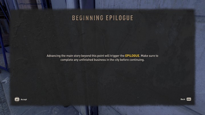 Na górze znajdziecie drzwi, przy czym gra przed otwarciem ich wyświetli komunikat o tzw - Dying Light 2: Zamach - solucja, opis przejścia - Dying Light 2 - poradnik do gry