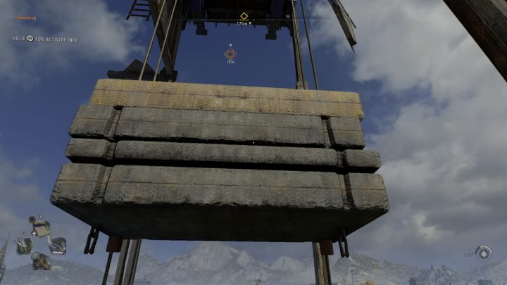 Przejdźcie na drewniane deski i poczekajcie, aż zjedzie metalowa część konstrukcji - Dying Light 2: Wiatraki (Horseshoe) - lista wszystkich - Dying Light 2 - poradnik do gry