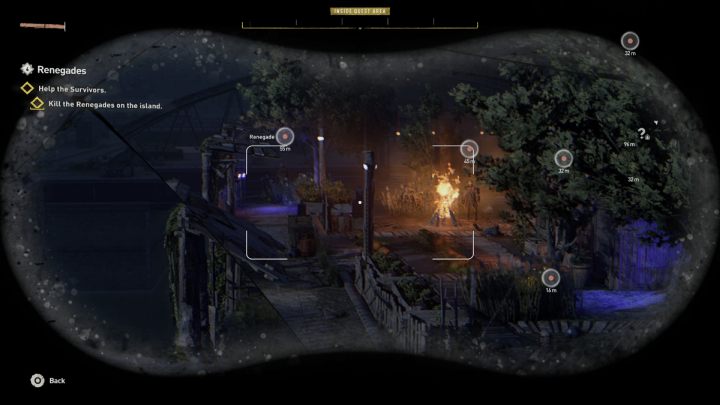 Użyjcie paralotni, aby po cichu dostać się do obozu i wylądujcie na dachu małego budynku - Dying Light 2: Renegaci - solucja, opis przejścia - Dying Light 2 - poradnik do gry