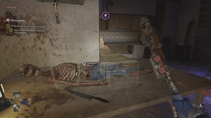 Zbadajcie zwłoki leżące na stole przy drzwiach - Dying Light 2: Renegaci - solucja, opis przejścia - Dying Light 2 - poradnik do gry