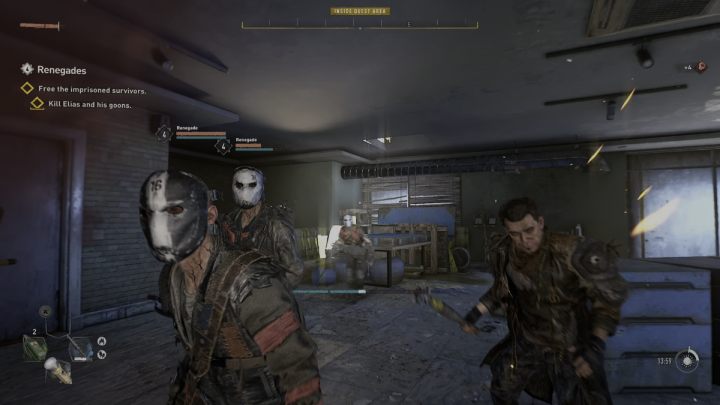 Gdy pojawi się Eliasz i jego banda, pokonajcie wszystkich 5 przeciwników - Dying Light 2: Renegaci - solucja, opis przejścia - Dying Light 2 - poradnik do gry