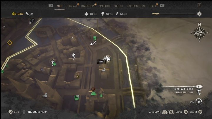 Całość zadania rozpoczyna się w Saint Paul Island, w kościele na wschodniej stronie mapy - Dying Light 2: Deskolotka (Easter egg) -gdzie znaleźć? - Dying Light 2 - poradnik do gry