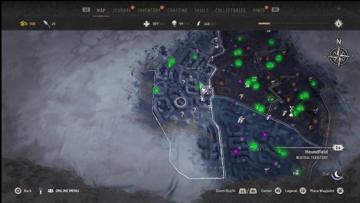 8 - Dying Light 2: Inhibitory (Houndfield) - lista wszystkich - Dying Light 2 - poradnik do gry