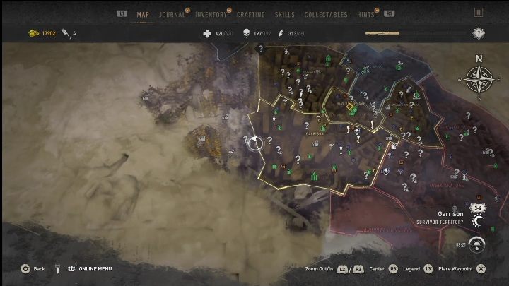 Ważne miejsca w okolicy: Zapora - Dying Light 2: Inhibitory (Pustkowia) - lista wszystkich - Dying Light 2 - poradnik do gry