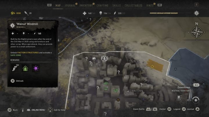 Nagrody za aktywowanie - Dying Light 2: Downtown (Wiatraki) - lista wszystkich - Dying Light 2 - poradnik do gry