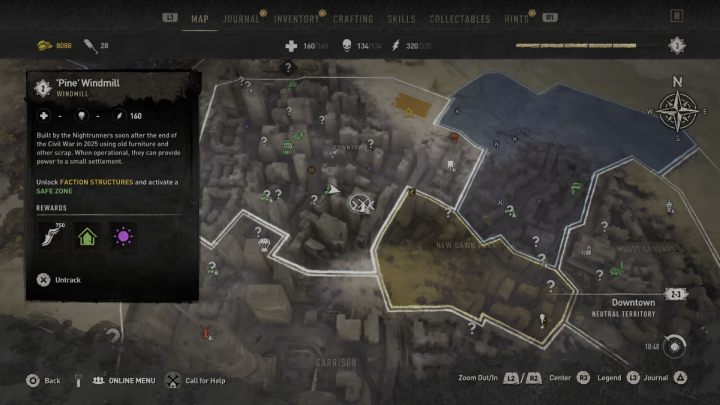 Nagrody za aktywowanie - Dying Light 2: Downtown (Wiatraki) - lista wszystkich - Dying Light 2 - poradnik do gry