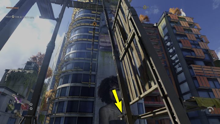 Wskoczcie na drewniane deski i stańcie na krawędzi - Dying Light 2: Downtown (Wiatraki) - lista wszystkich - Dying Light 2 - poradnik do gry