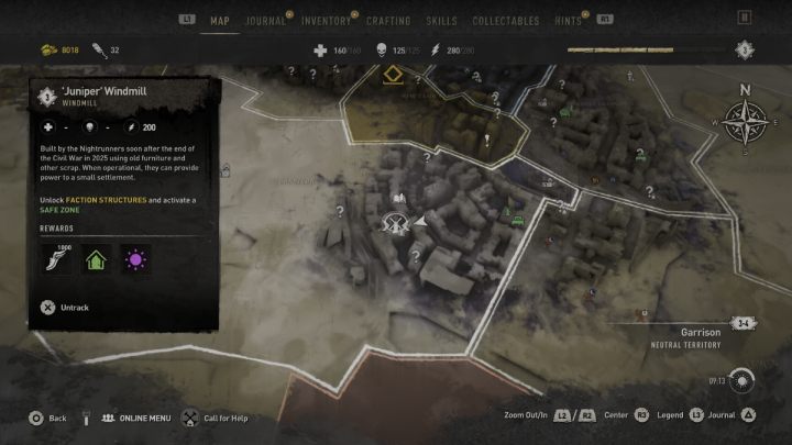 Nagrody za aktywowanie - Dying Light 2: Garrison (Wiatraki)- lista wszystkich - Dying Light 2 - poradnik do gry