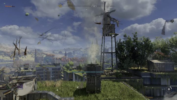 Wskoczcie na dowolny szyb wentylacyjny i otwórzcie paralotnię - Dying Light 2: Muddy Grounds (Wiatrak) - lokalizacja - Dying Light 2 - poradnik do gry