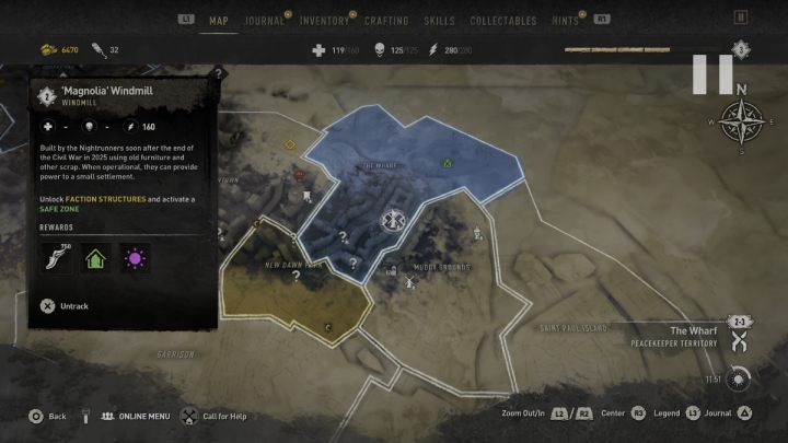 Nagrody za aktywowanie - Dying Light 2: The Wharf (Wiatraki)- lista wszystkich - Dying Light 2 - poradnik do gry