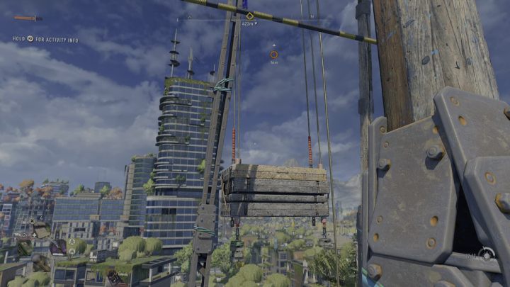 Wciśnijcie włącznik, aby ponownie uruchomić drugi drążek i poczekajcie aż podjedzie do góry - Dying Light 2: The Wharf (Wiatraki)- lista wszystkich - Dying Light 2 - poradnik do gry