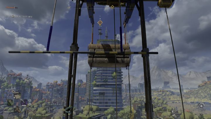 Poczekajcie, aż drążek i betonowe bloki się zrównają i wskoczcie na nie z powrotem - Dying Light 2: The Wharf (Wiatraki)- lista wszystkich - Dying Light 2 - poradnik do gry