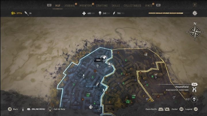 Dzielnica: Houndfield - Dying Light 2: Wyzwania parkourowe - lista, lokacje - Dying Light 2 - poradnik do gry