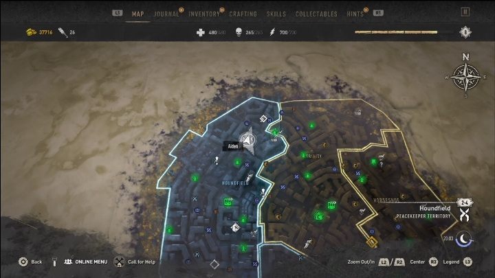 Dzielnica: Houndfield - Dying Light 2: Wyzwania parkourowe - lista, lokacje - Dying Light 2 - poradnik do gry