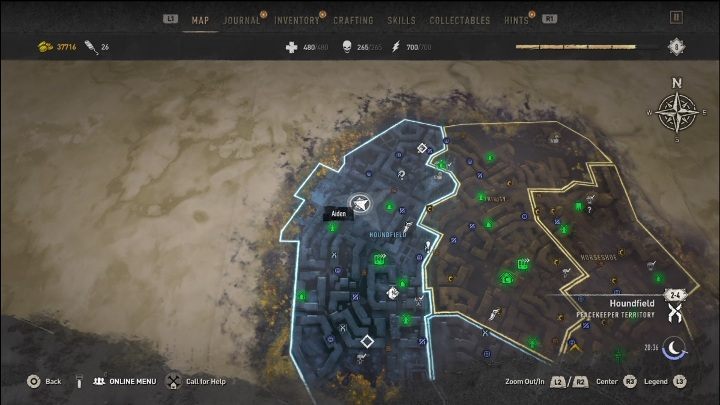 Dzielnica: Houndfield - Dying Light 2: Wyzwania parkourowe - lista, lokacje - Dying Light 2 - poradnik do gry