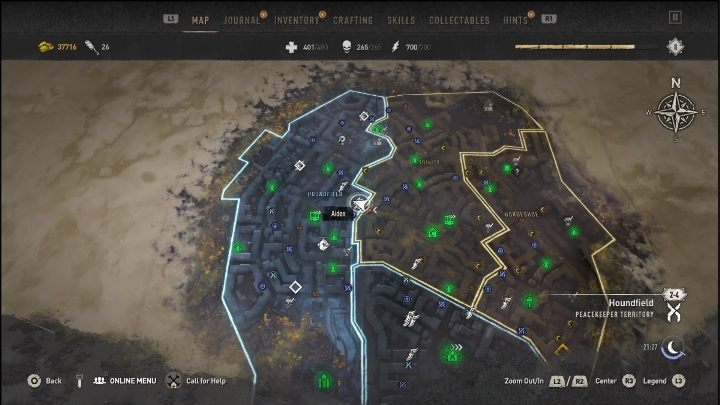 Dzielnica: Houndfield - Dying Light 2: Wyzwania parkourowe - lista, lokacje - Dying Light 2 - poradnik do gry